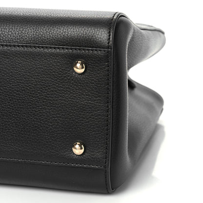 Chanel Grained Calfskin Small Neo Executive Shopper Tote Black 8 of 8