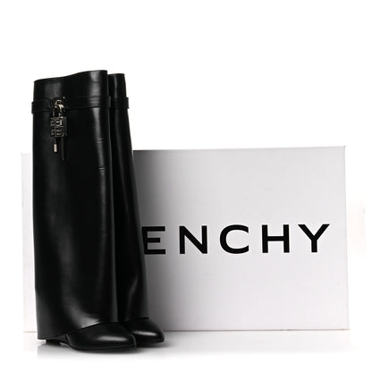 Givenchy Calfskin Shark Lock Pant Boots 37.5 Black 13 of 13