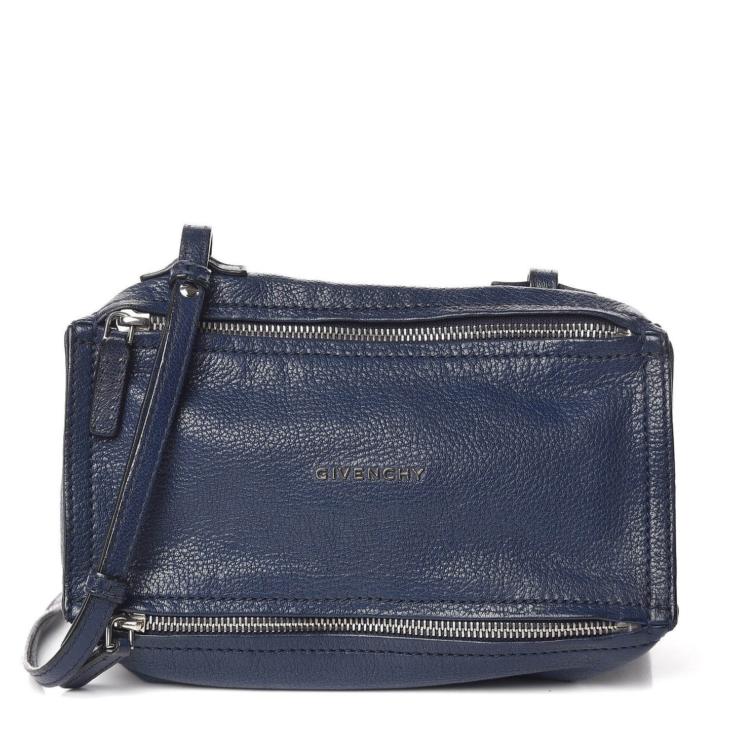 Sugar Goatskin Mini Pandora Navy