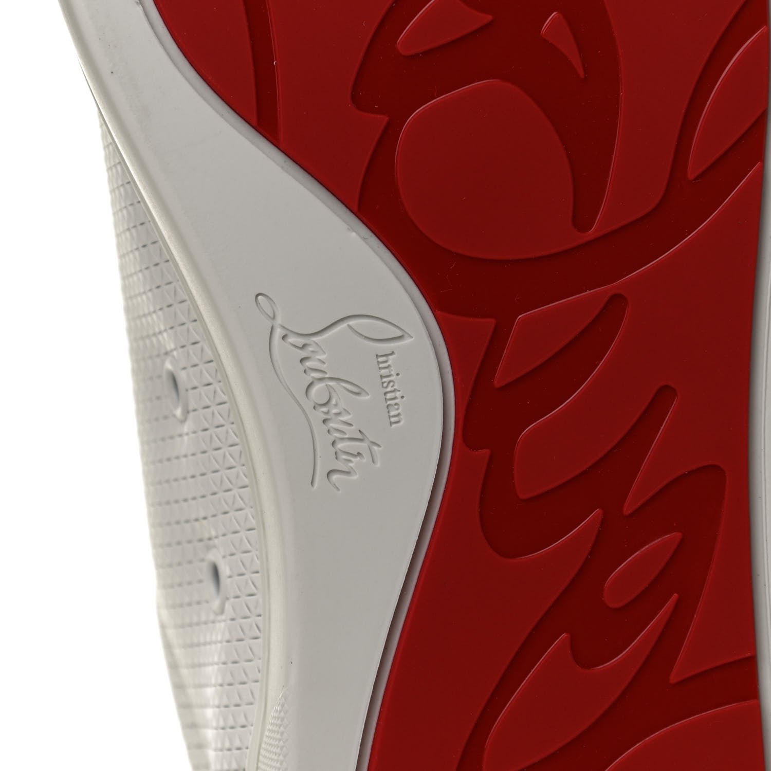 Christian Louboutin Calfskin Patent Mens Louis Junior Spikes Orlato Flat Sneakers 44 Multi 8 of 10