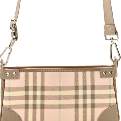 Burberry Candy Check Small Tote Pink Beige 7 of 15