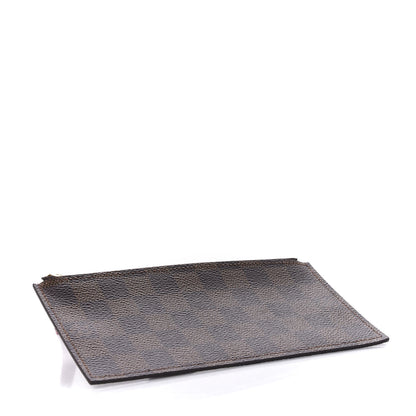 Louis Vuitton Damier Ebene Felicie Chain Wallet Zippered Insert 4 of 6