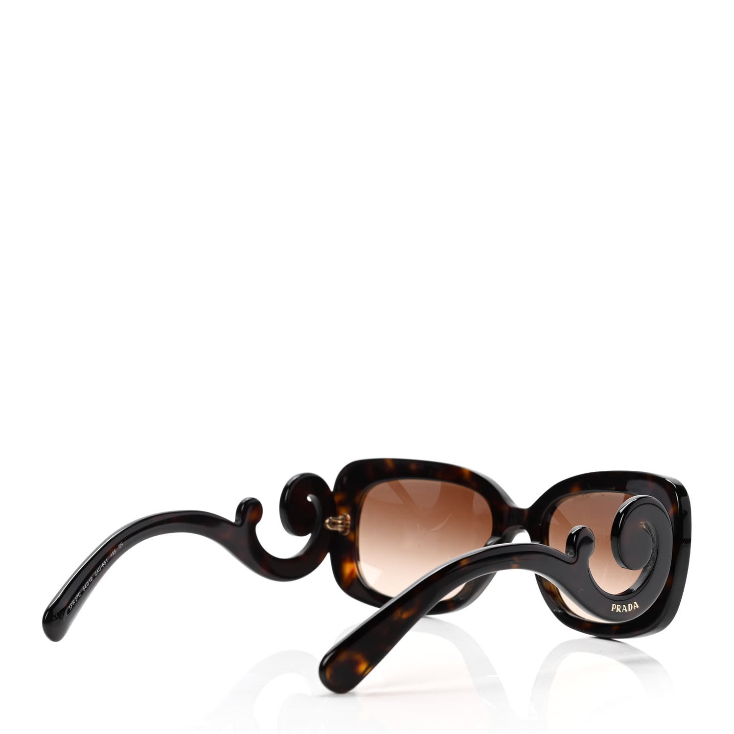 Prada Baroque Sunglasses SPR 270 Tortoise 4 of 5