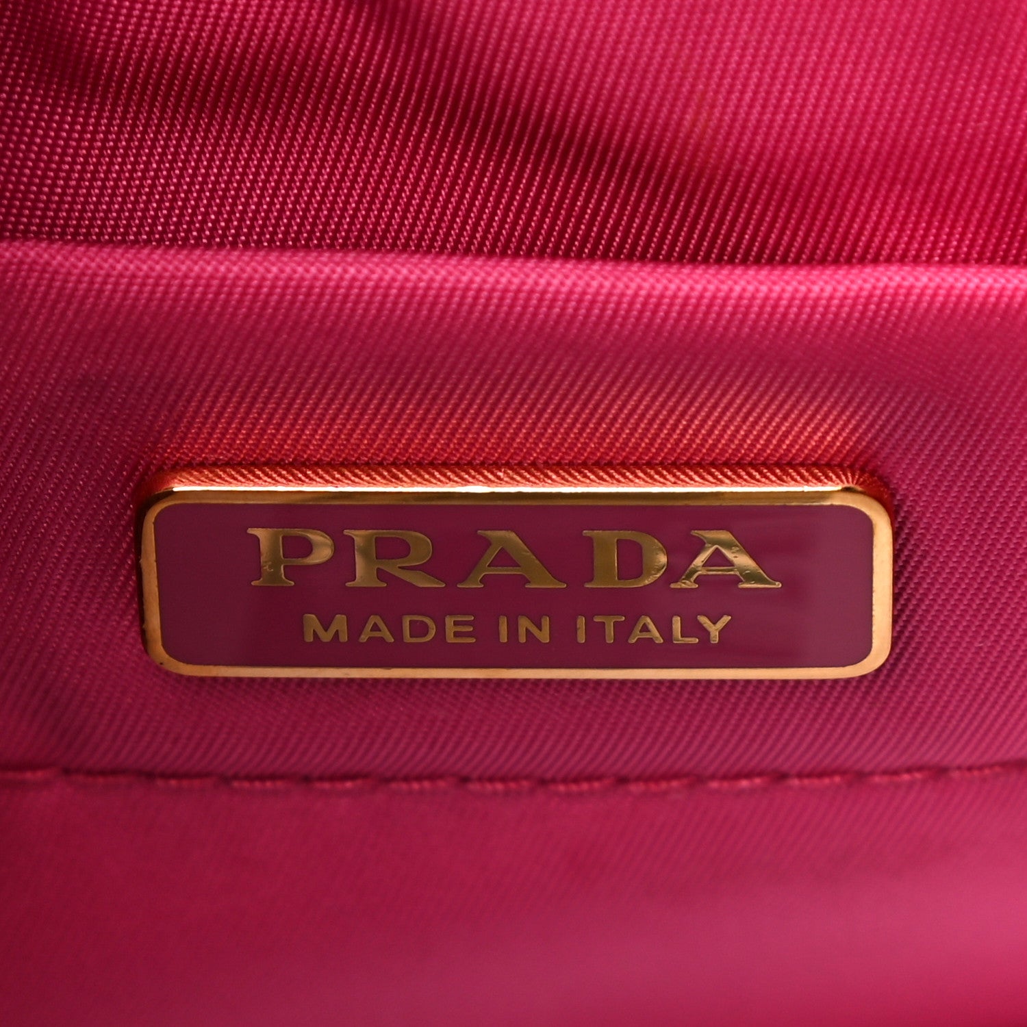 Prada Nylon Tessuto Small Chain Shoulder Bag Fuxia 5 of 12
