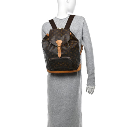 Louis Vuitton Monogram Montsouris MM Backpack 2 of 17