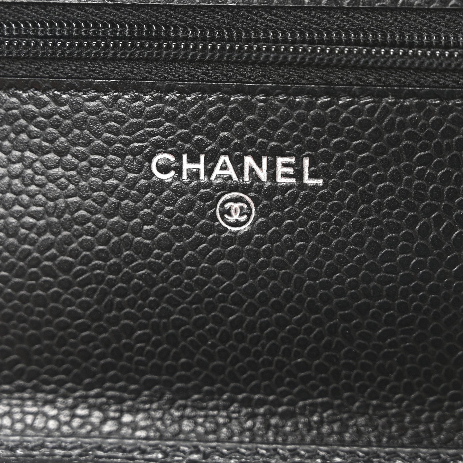 Chanel Caviar Quilted Wallet On Chain WOC Black 6 of 11