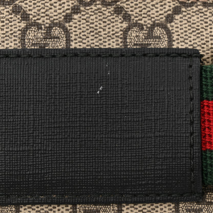 Gucci GG Supreme Monogram Web Belt Bag Black 15 of 18