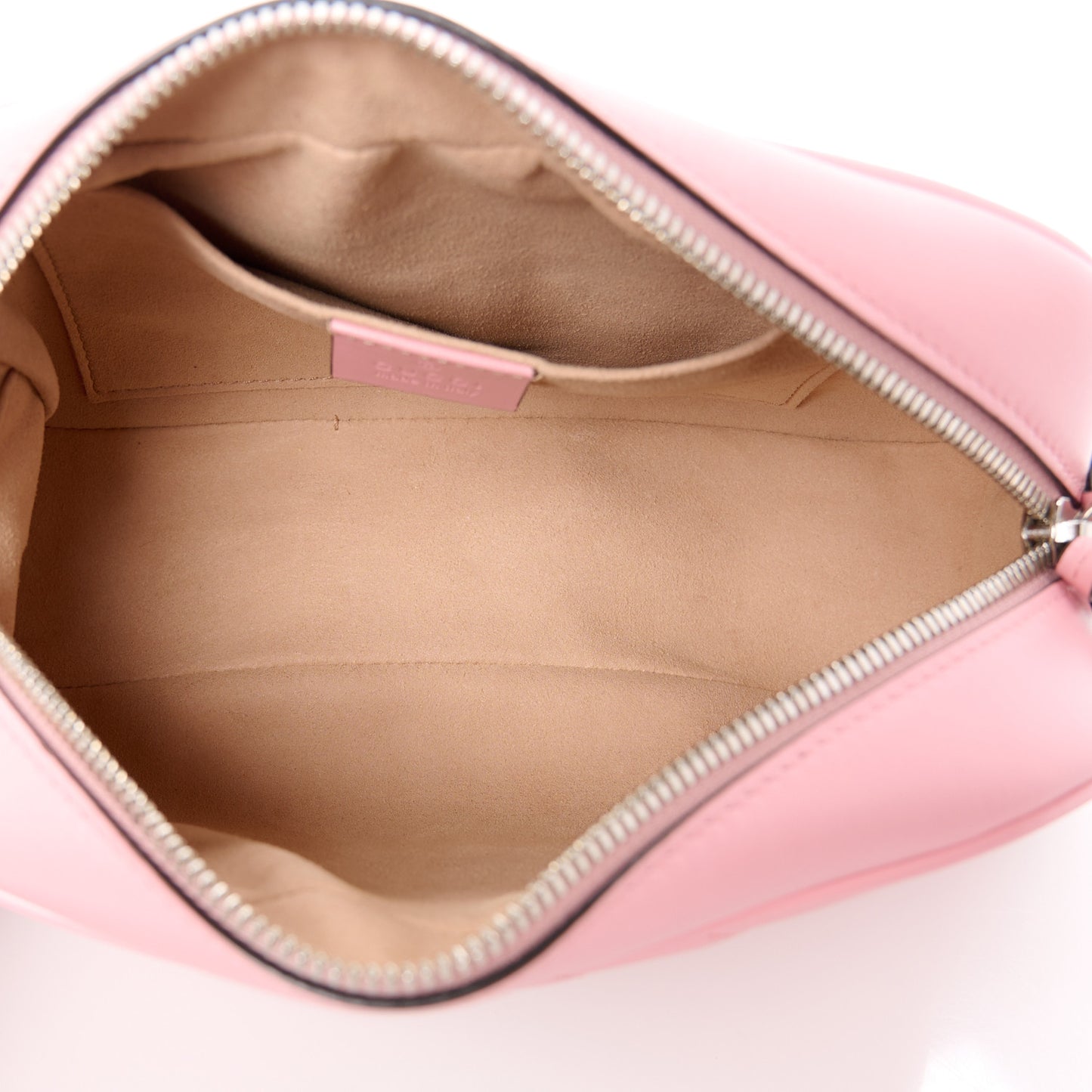 Calfskin Matelasse Small GG Marmont Chain Shoulder Bag Wild Rose
