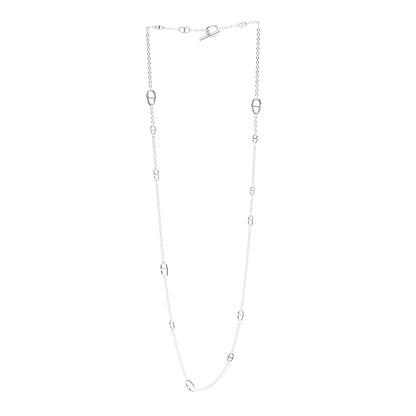 Hermes Sterling Silver Farandole Necklace 120 3 of 6
