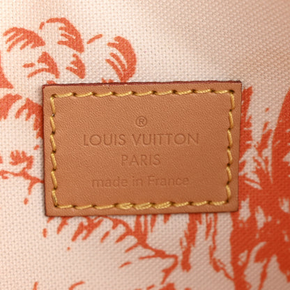 Louis Vuitton Monogram Giant By The Pool 2.0 Neverfull MM Coral 7 of 11