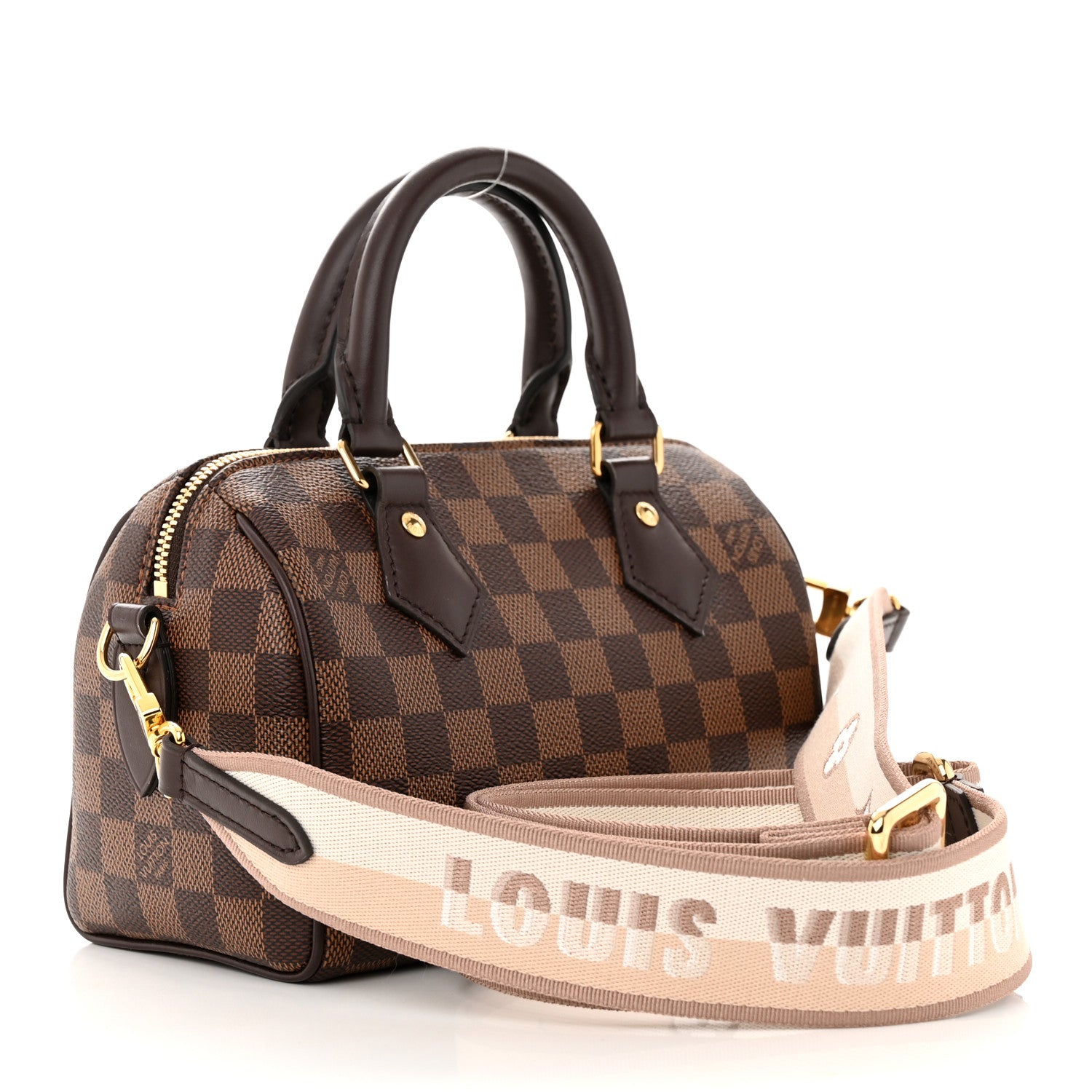 Louis Vuitton Damier Ebene Speedy Bandouliere 20 3 of 12