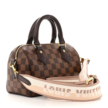 Louis Vuitton Damier Ebene Speedy Bandouliere 20 3 of 12