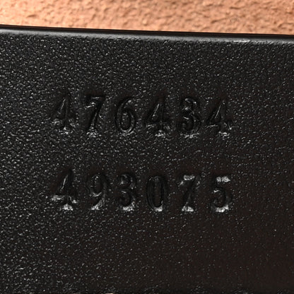 Gucci Calfskin Matelasse GG Marmont Belt Bag 95 38 Black 7 of 12