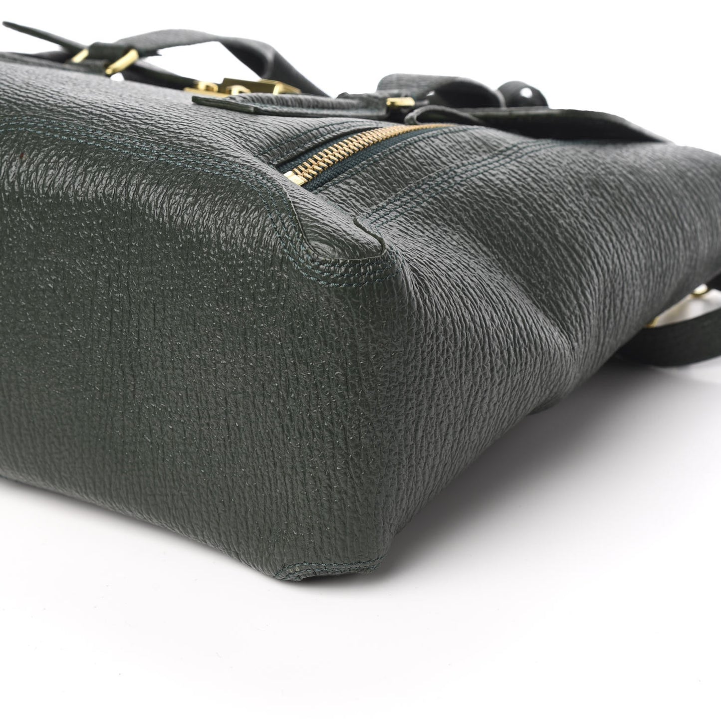 3.1 Textured Calfskin Large Pashli Satchel Jade