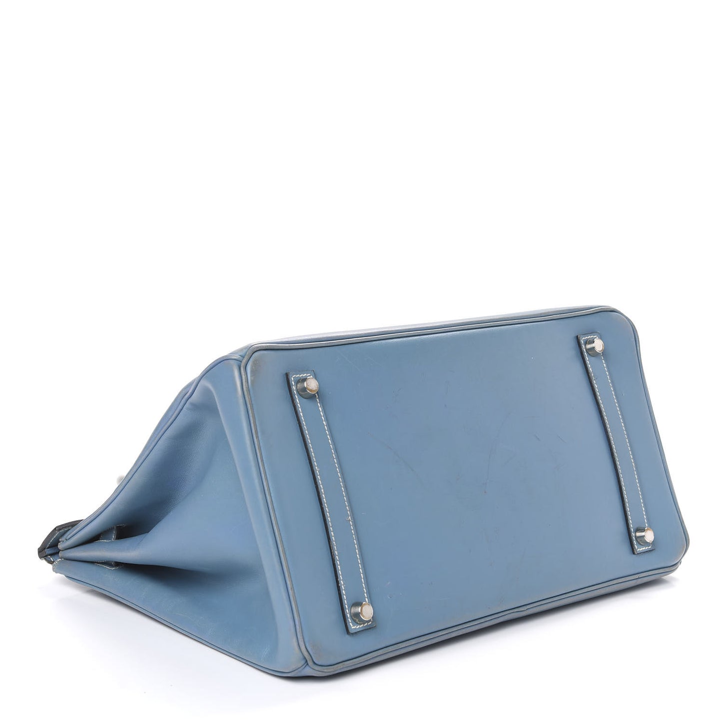Box Birkin 35 Blue Jean
