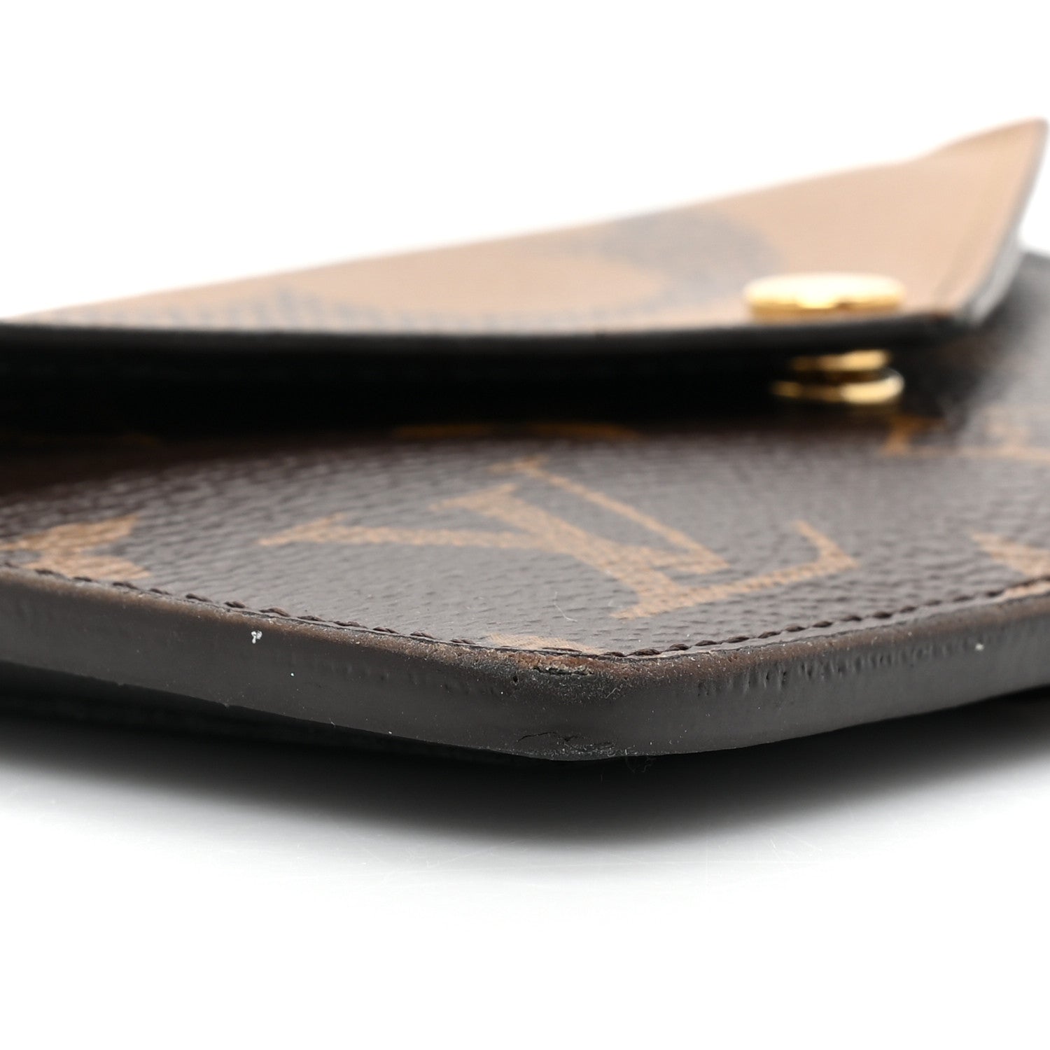 Louis Vuitton Reverse Monogram Recto Verso Card Holder Brown 9 of 14