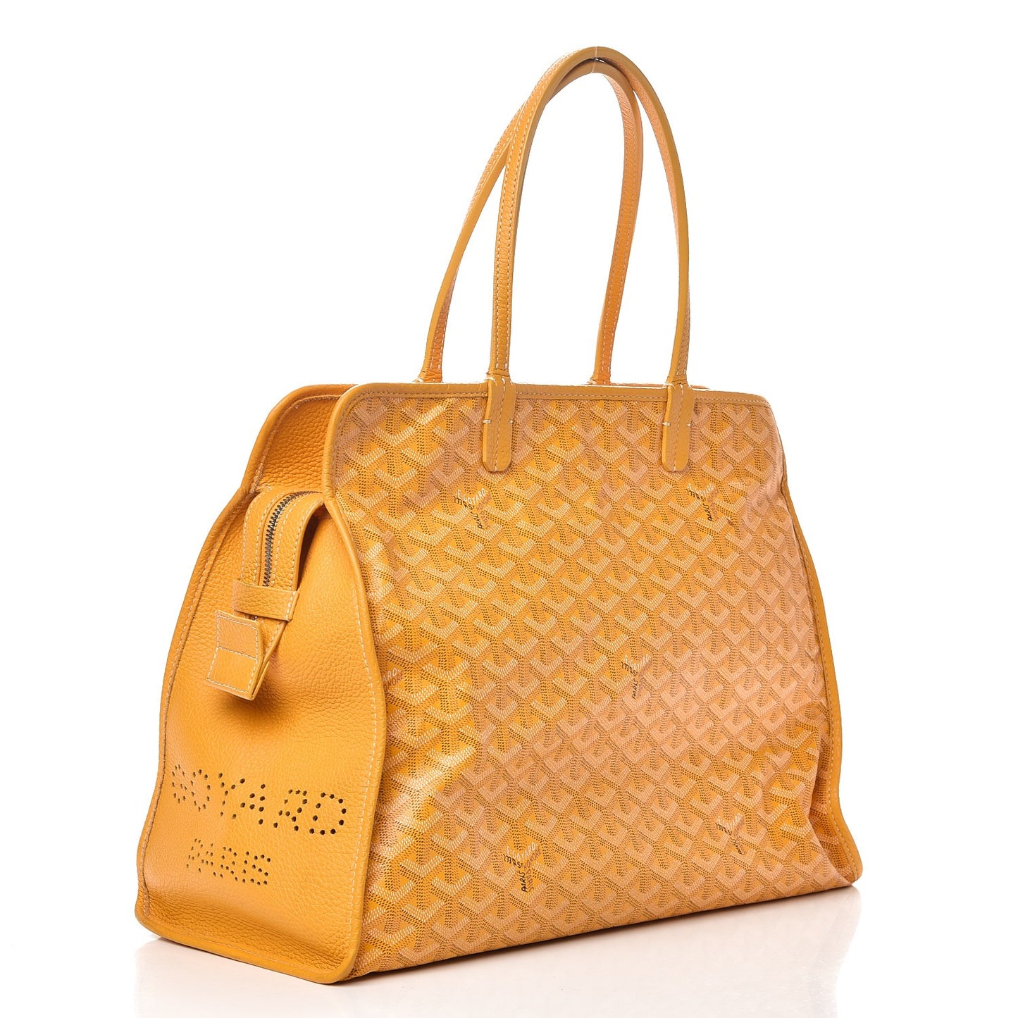 Goyardine Sac Hardy Pet Carrier PM Yellow