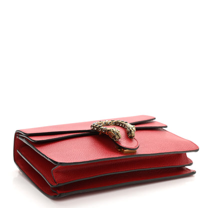 Gucci Dollar Calfskin Swarovski Crystal Small Dionysus Shoulder Bag Hibiscus Red 4 of 9