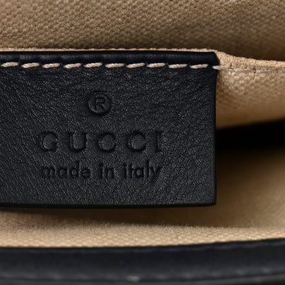 Gucci Moon Calfskin Bamboo Web Medium Dionysus Top Handle Bag Blue Emerald Hibiscus Red 7 of 12