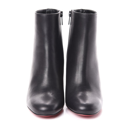 Christian Louboutin Calfskin Bas Relief Pietra 85 Ankle Boots 37.5 Black 2 of 7
