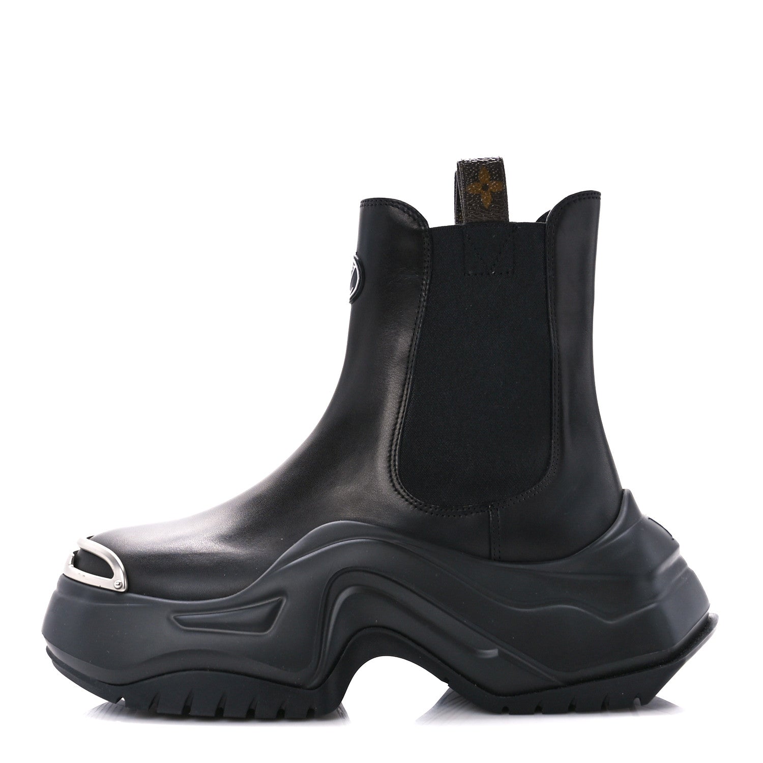 Louis Vuitton Calfskin Archlight 2.0 Block Heel Ankle Boots 37 Black 1 of 10