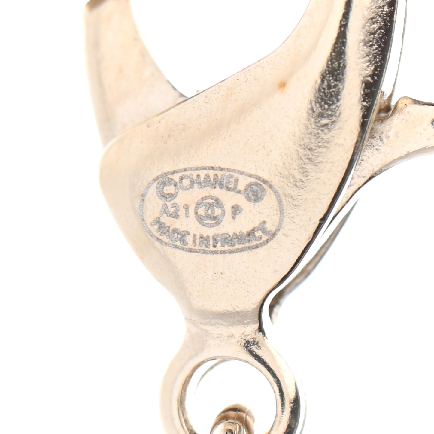 Crystal CC Multi Strand Chain Necklace Gold