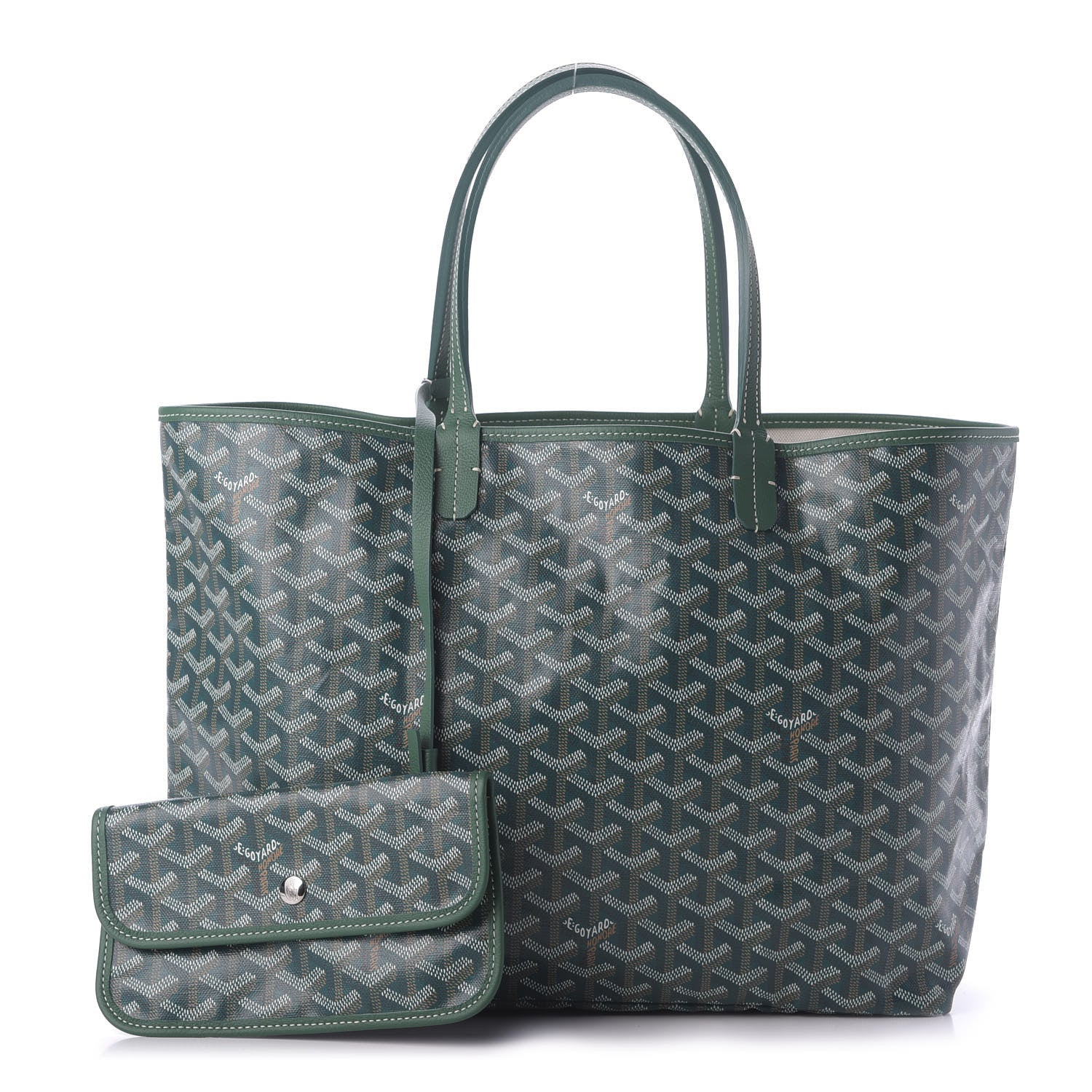 Goyard Goyardine Saint Louis PM Green 1 of 8