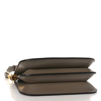 Fendi Vitello King Luxor Fendi Touch Shoulder Bag Tartufo 4 of 8