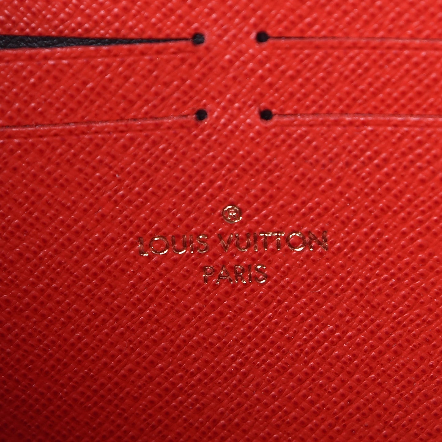 Monogram Zippy Wallet Coquelicot