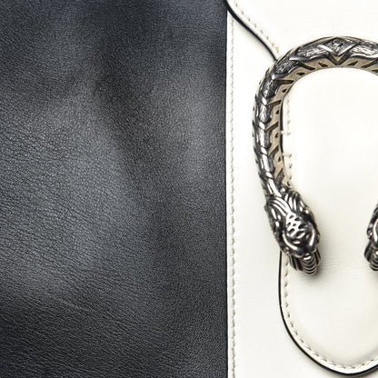 Gucci Calfskin Web Medium Dionysus Hobo Black White 11 of 11