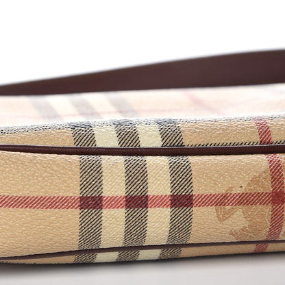 Burberry Haymarket Check Pochette Chocolate 8 of 11