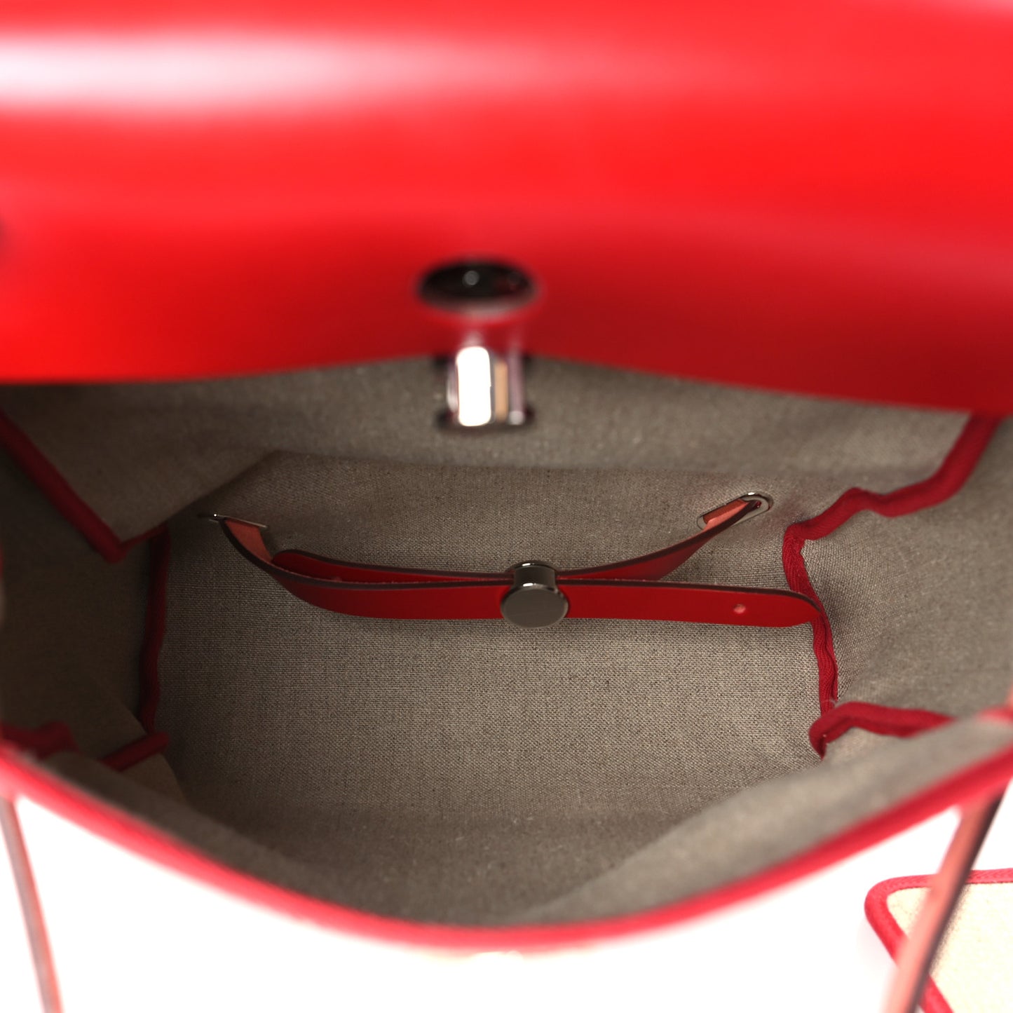 Vache Hunter Toile H Vibration Herbag a Dos Retourne Backpack Bordeaux Ficelle Rouge Piment