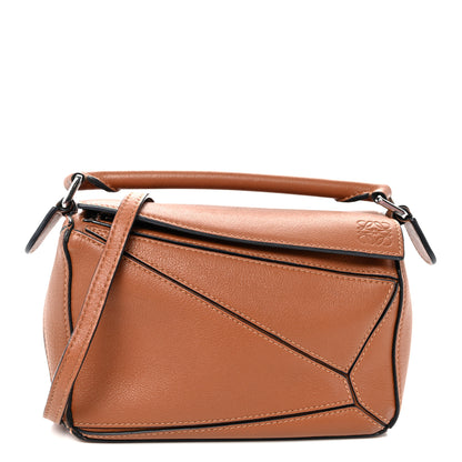 Loewe Calfskin Mini Puzzle Bag Tan 1 of 9