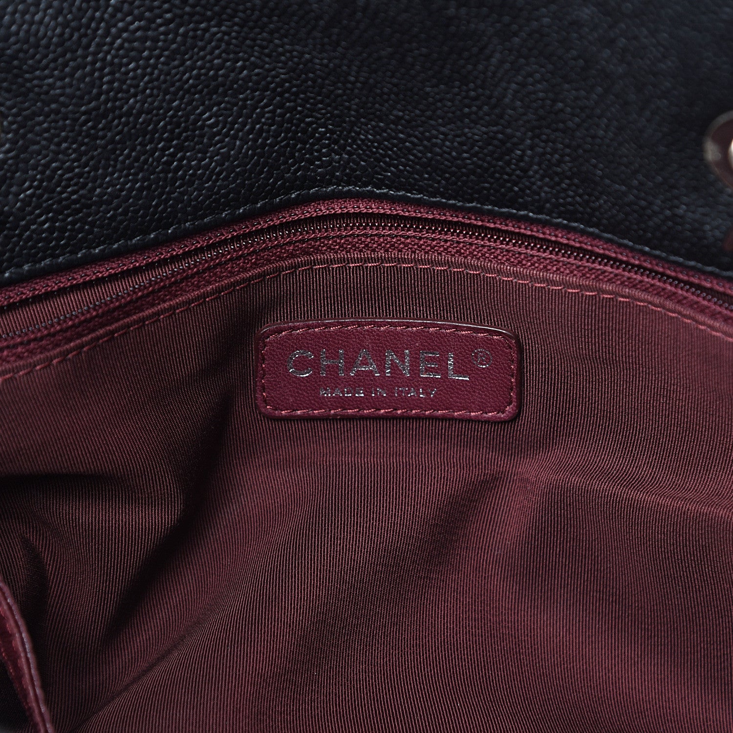 Chanel Caviar Quilted French Riviera Shouler Bag Black 5 of 14
