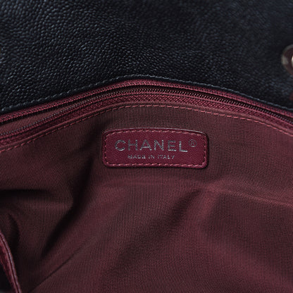 Chanel Caviar Quilted French Riviera Shouler Bag Black 5 of 14