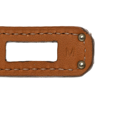 Hermes Lizard Kelly Double Tour Bracelet M Bougainvillea 6 of 7