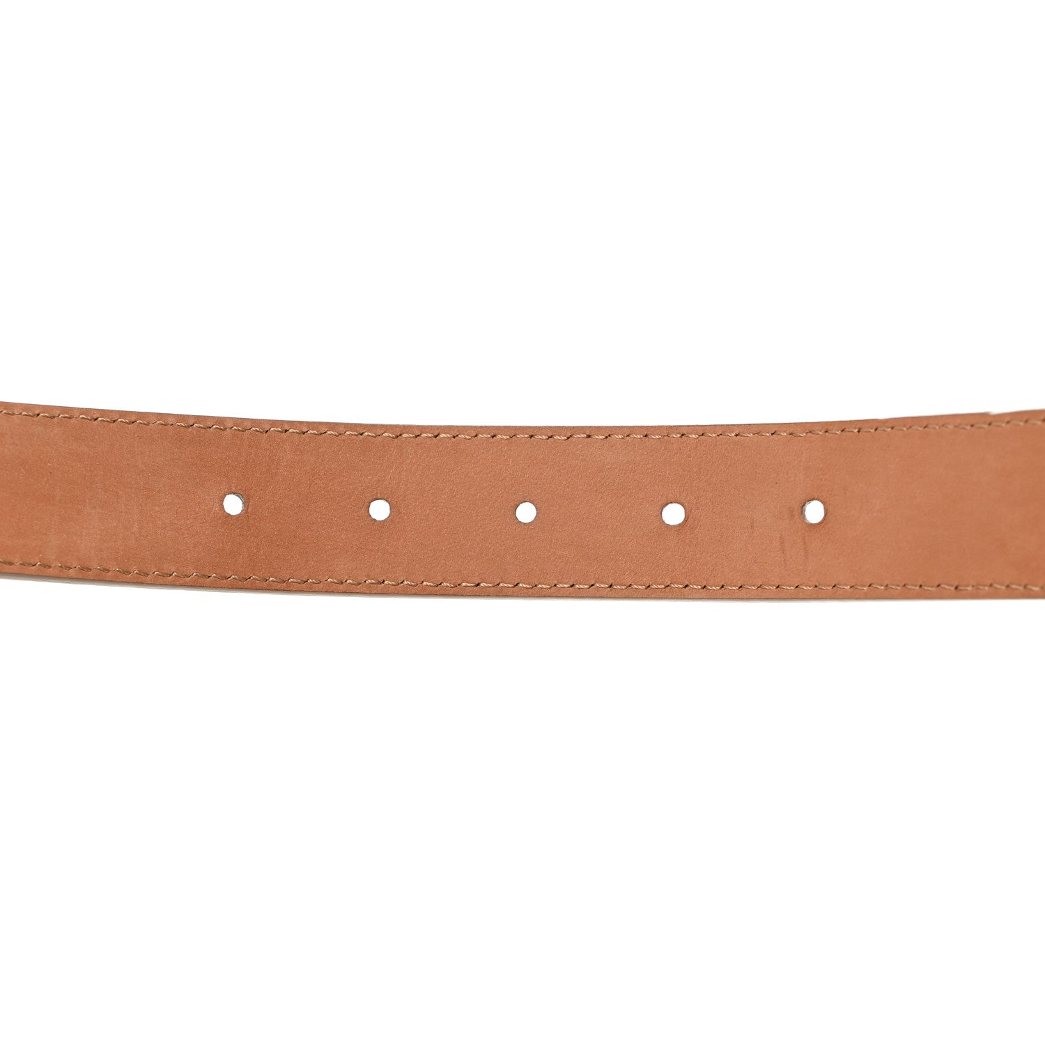 Fendi Vitello Dolce Belt 80 32 Tortora 4 of 7