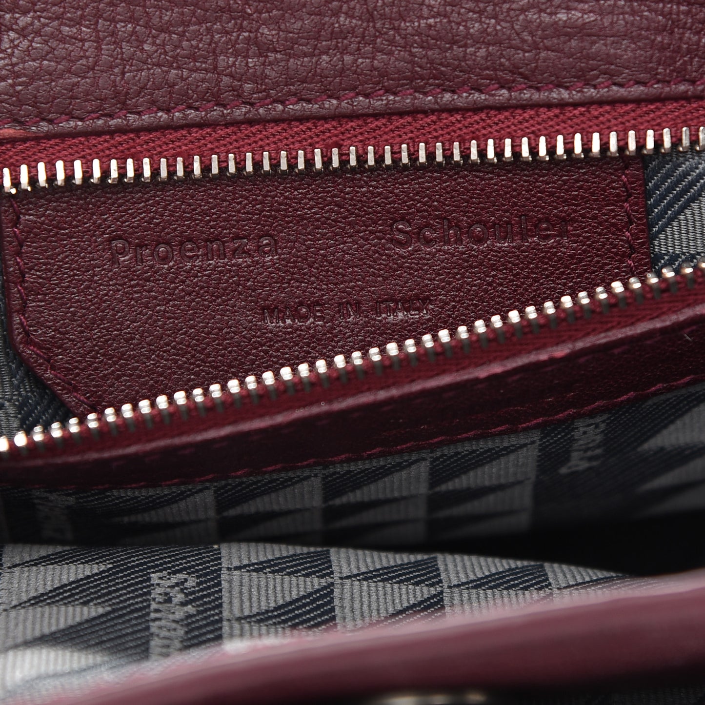 Lambskin Tiny PS1 Satchel Oxblood