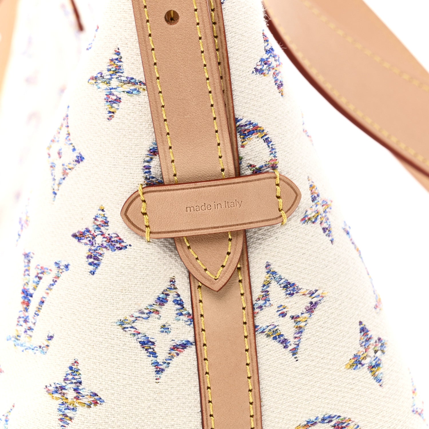 Louis Vuitton Monogram Jacquard CarryAll PM Multicolor Beige 8 of 12