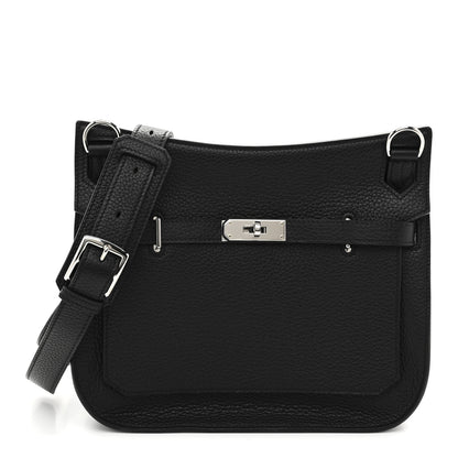 Hermes Taurillon Clemence Jypsiere 28 Black 1 of 9