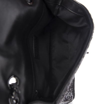 Chanel Sequin Lambskin Medium Moonlight on Water Flap Black 6 of 12