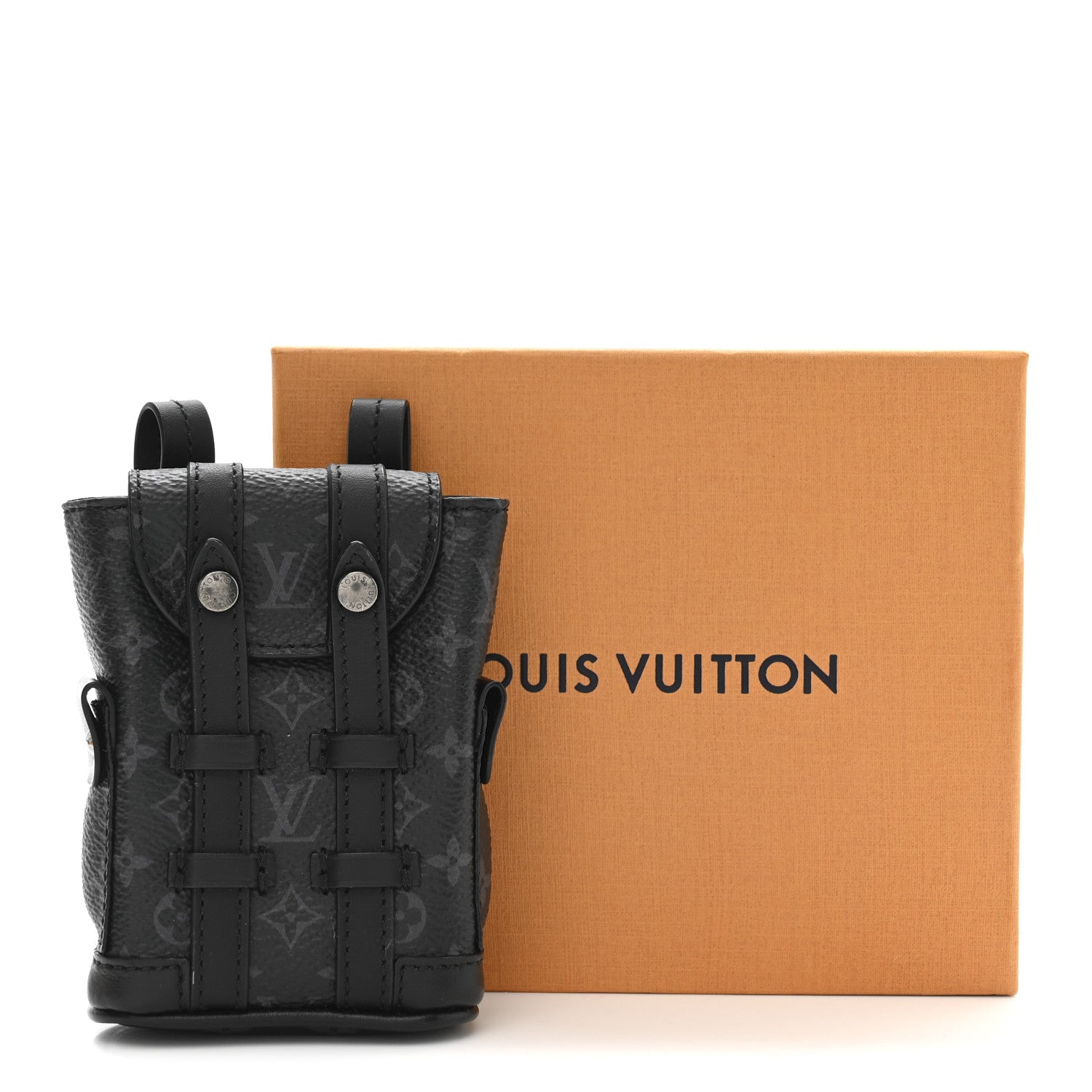 Louis Vuitton Monogram Eclipse Christopher Backpack Bag Charm 1867955
