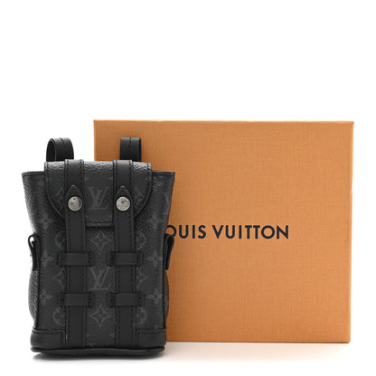 Louis Vuitton Monogram Eclipse Christopher Backpack Bag Charm 5 of 5