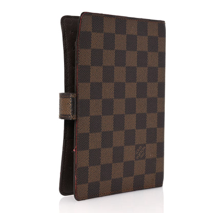 Louis Vuitton Damier Ebene Medium Ring Agenda Cover 3 of 14