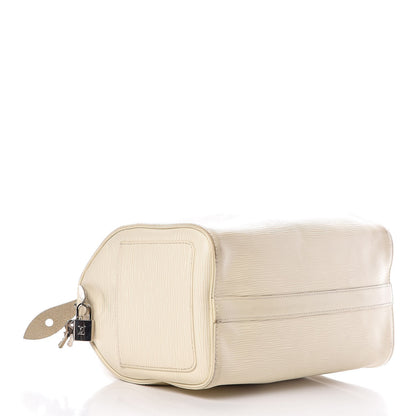 Louis Vuitton Epi Speedy 30 Ivory 4 of 17