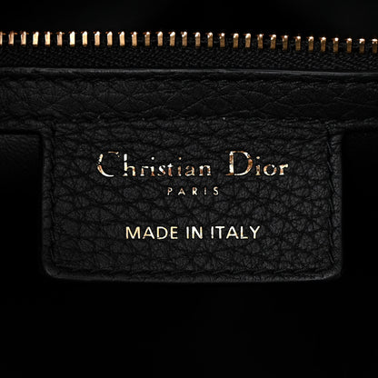 Christian Dior Bullcalf Medium Lady D-Sire Tote Black 6 of 10