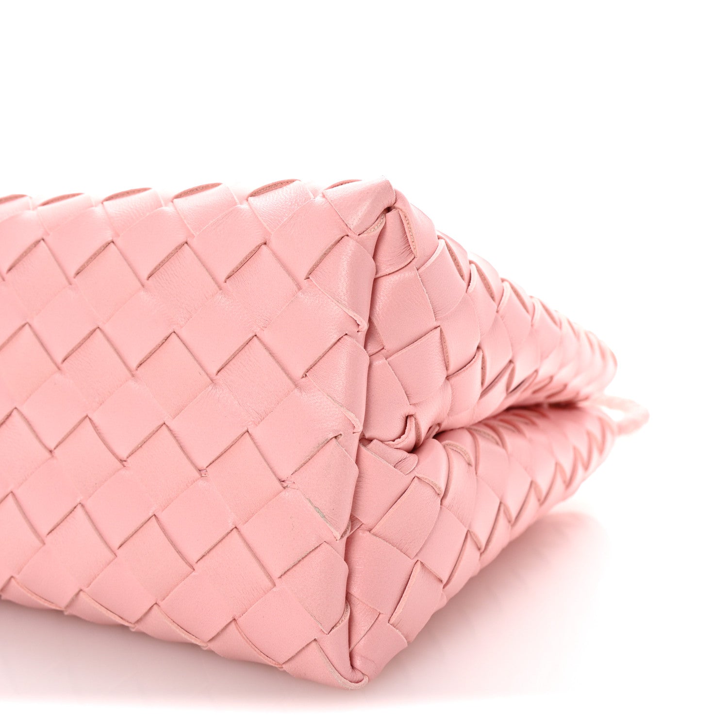 Bottega Veneta Nappa Intrecciato Small Andiamo Shoulder Bag Lotus