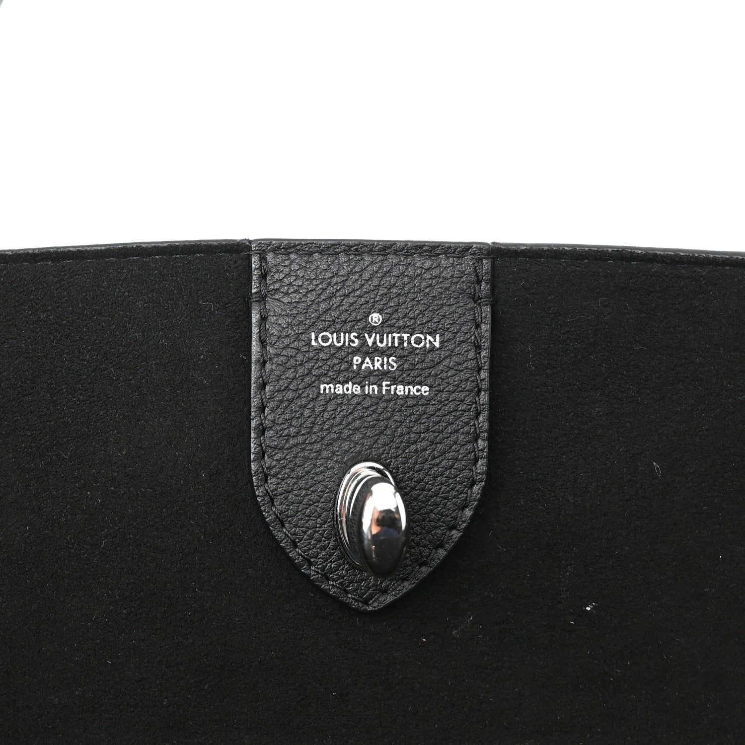 Louis Vuitton Calfskin Lockme Go Tote Black 6 of 10