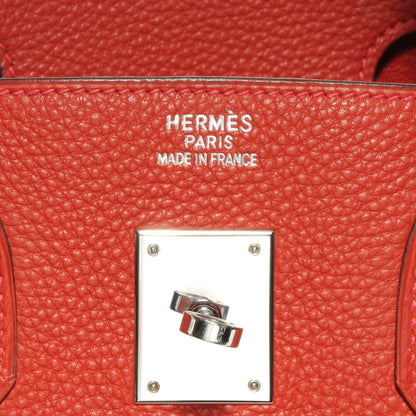 Hermes Togo Birkin 35 Rouge 6 of 9