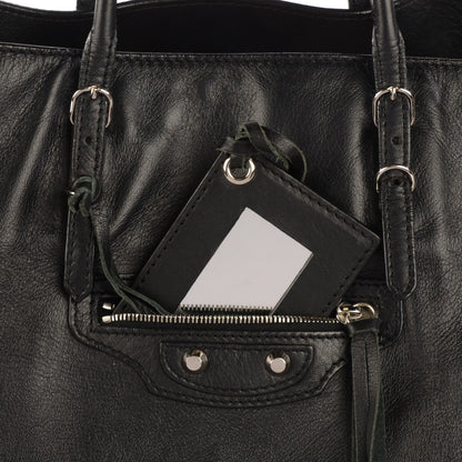 Balenciaga Supple Calfskin Papier A4 Tote Black 8 of 9